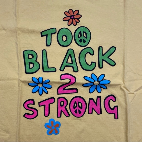 Rare Bobby Joseph Too Black 2 Strong Pride 29/100 Graphic T Shirt Size M Used - Picture 3 of 4